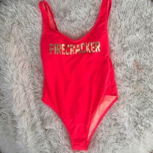 ONE PIECE “FIREWORK” SWIMSUIT